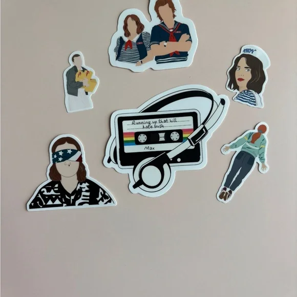 Stranger’s Sticker Pack Waterproof - Picture 3 of 3